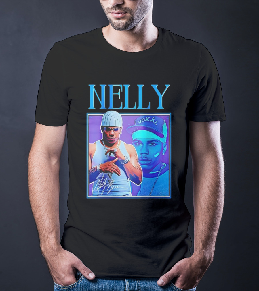 Nelly Vokal Hat And Iconic Signature T-Shirt