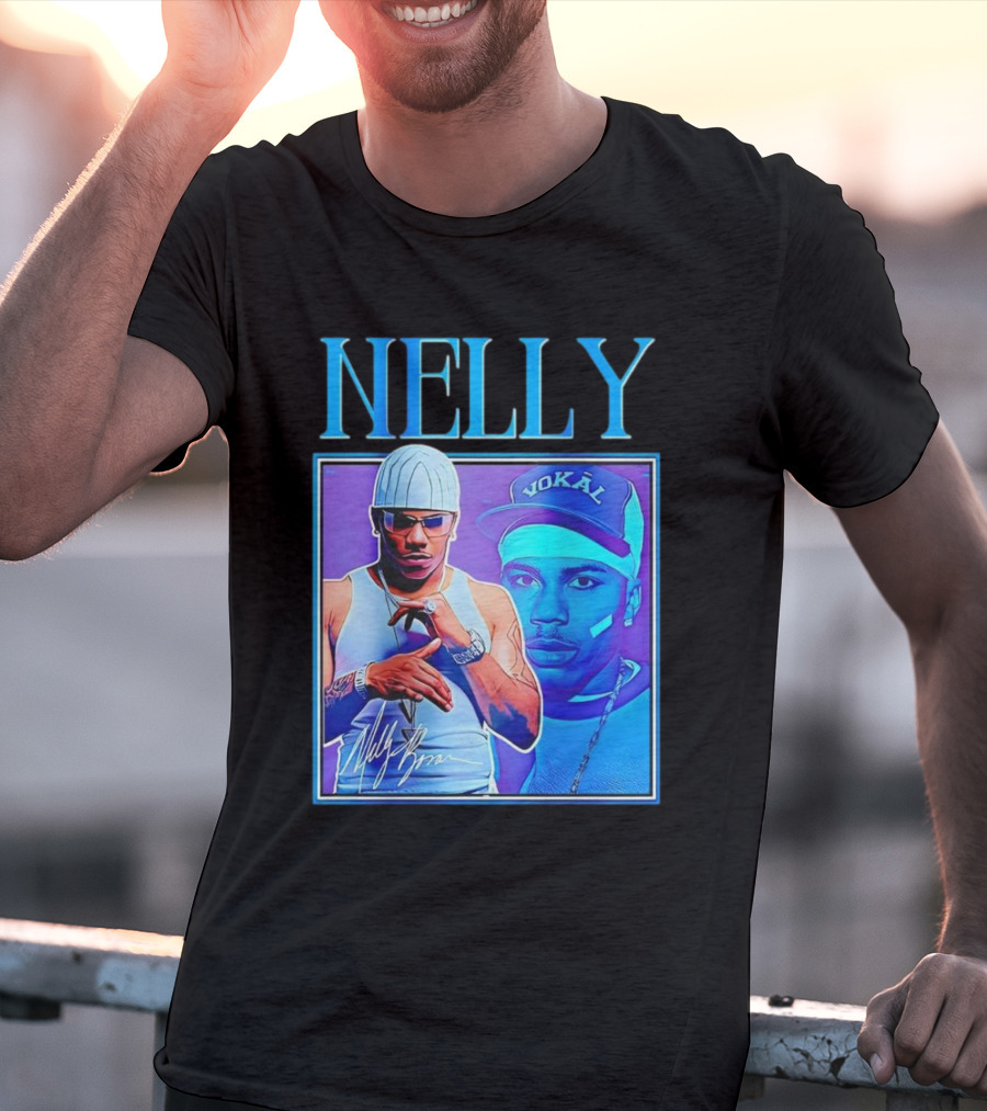 Nelly Vokal Hat And Iconic Signature T-Shirt