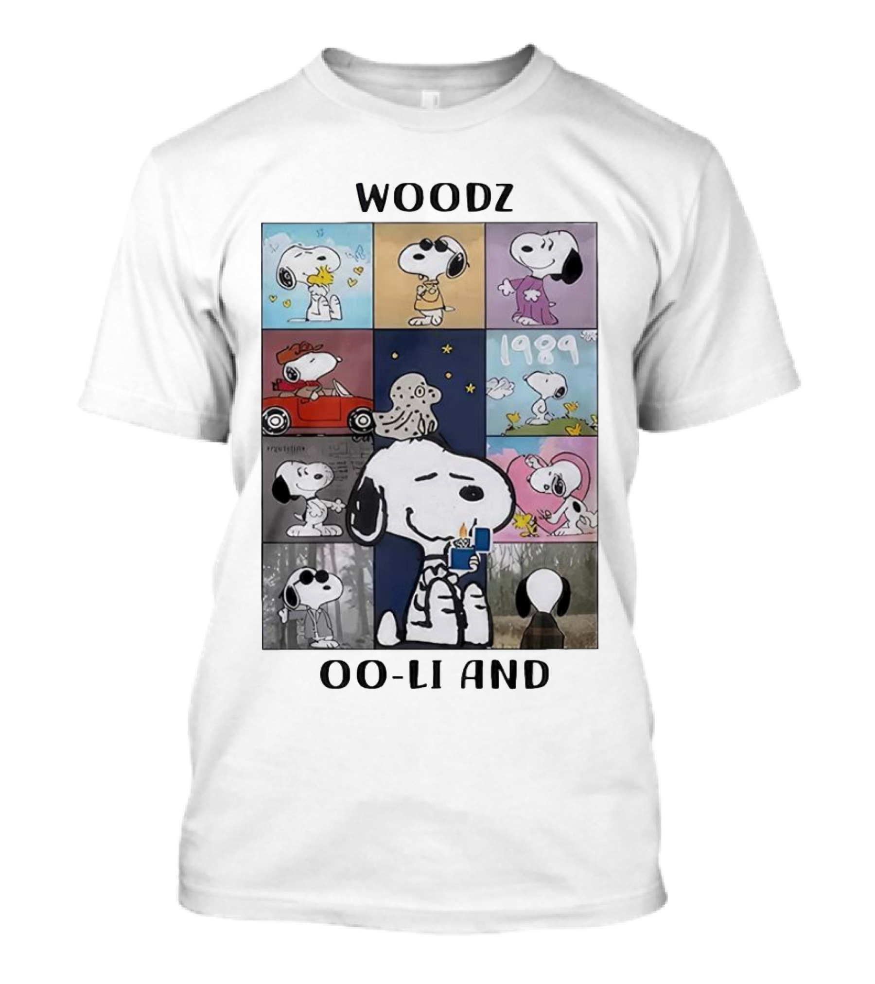 Snoopy Woodz Oo Li 1989 Icons T-Shirt