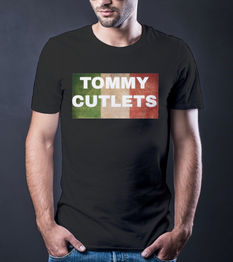 Tommy Cutlets Italian Flag Tommy Devito T-Shirt
