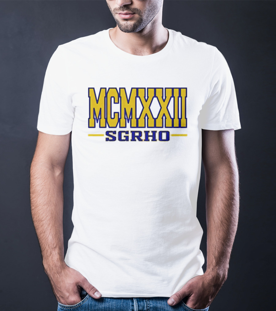 MCMXXII SGRHO Sigma Gamma Rho Sorority Founding Year T-Shirt