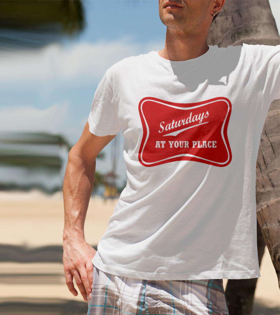 Saturdays At Your Place Red Label T-Shirt