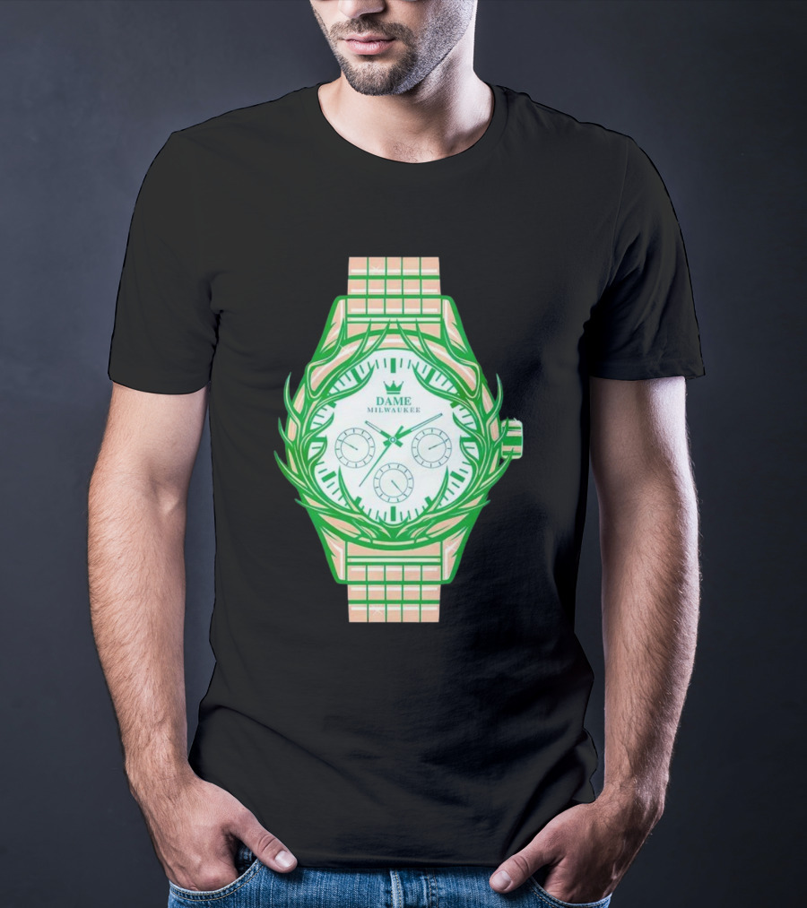 Dame Milwaukee Antler Watch T-Shirt
