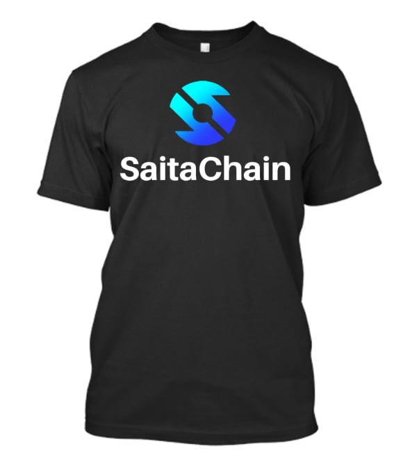 SaitaChain Logo Blue Gradient T-Shirt