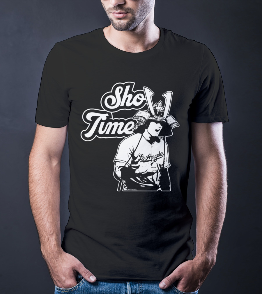 Sho Time Samurai Shohei Ohtani Los Angeles Baseball T-Shirt