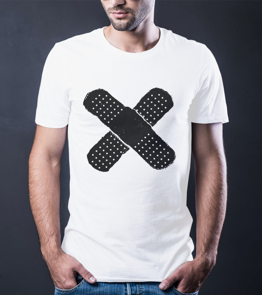 The First Time Band-Aid Kid Laroi Style Cross Bandaid T-Shirt