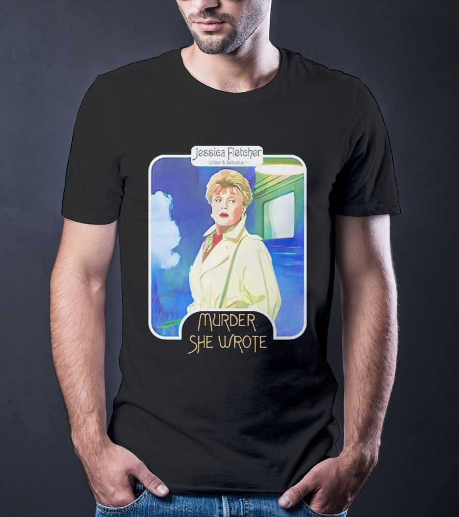 Jessica Fletcher Writer Detective Murder She Wrote T-Shirt