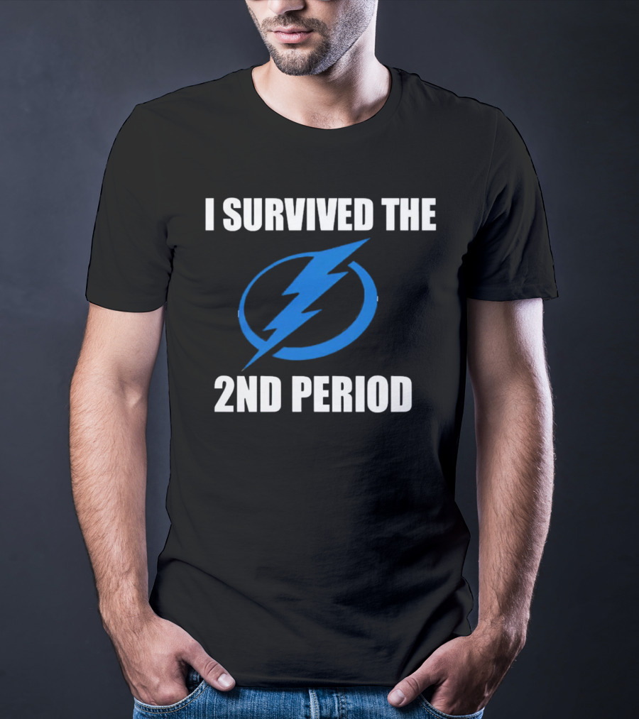 Tampa Bay Lightning I Survived The 2nd Period T-Shirt