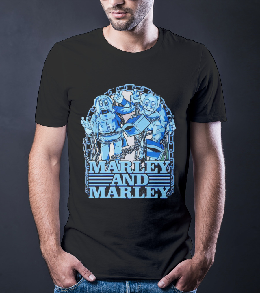 Marley And Marley Muppets Ghosts Chains Scene T-Shirt