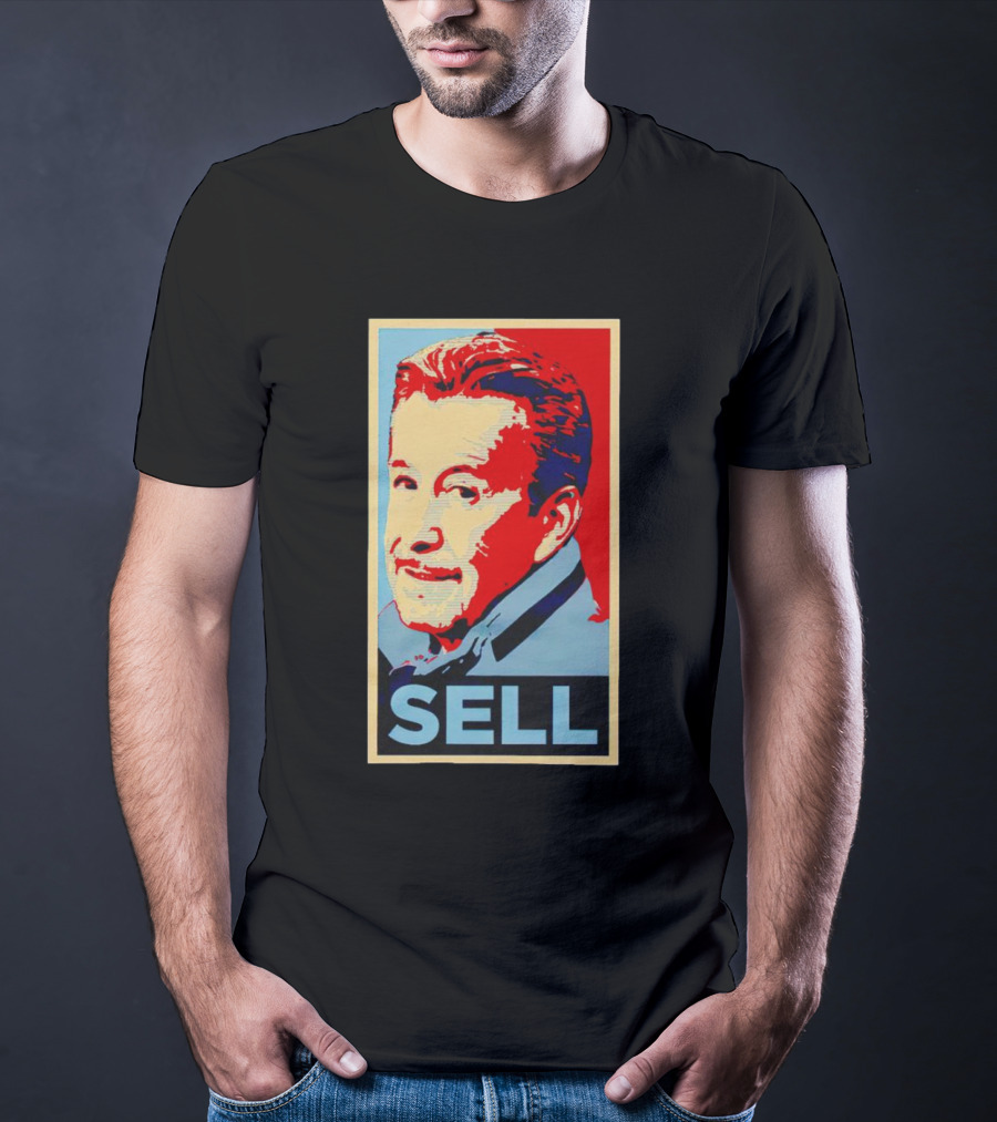 Sell Hope Style Portrait Red Blue Face T-Shirt