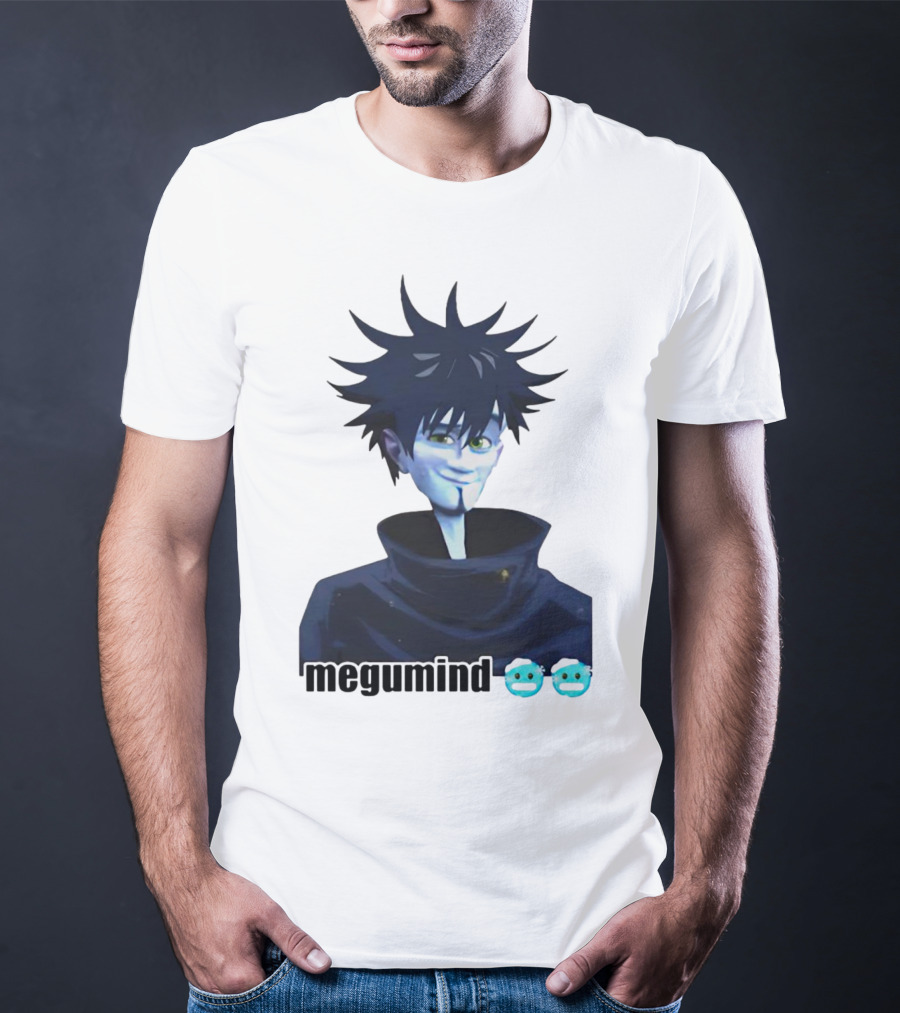 Fushiguro Megumi Megumind Emoji Face T-Shirt