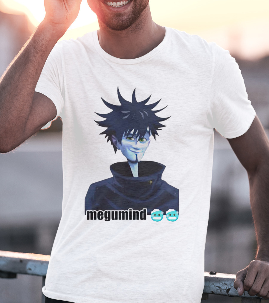 Fushiguro Megumi Megumind Emoji Face T-Shirt