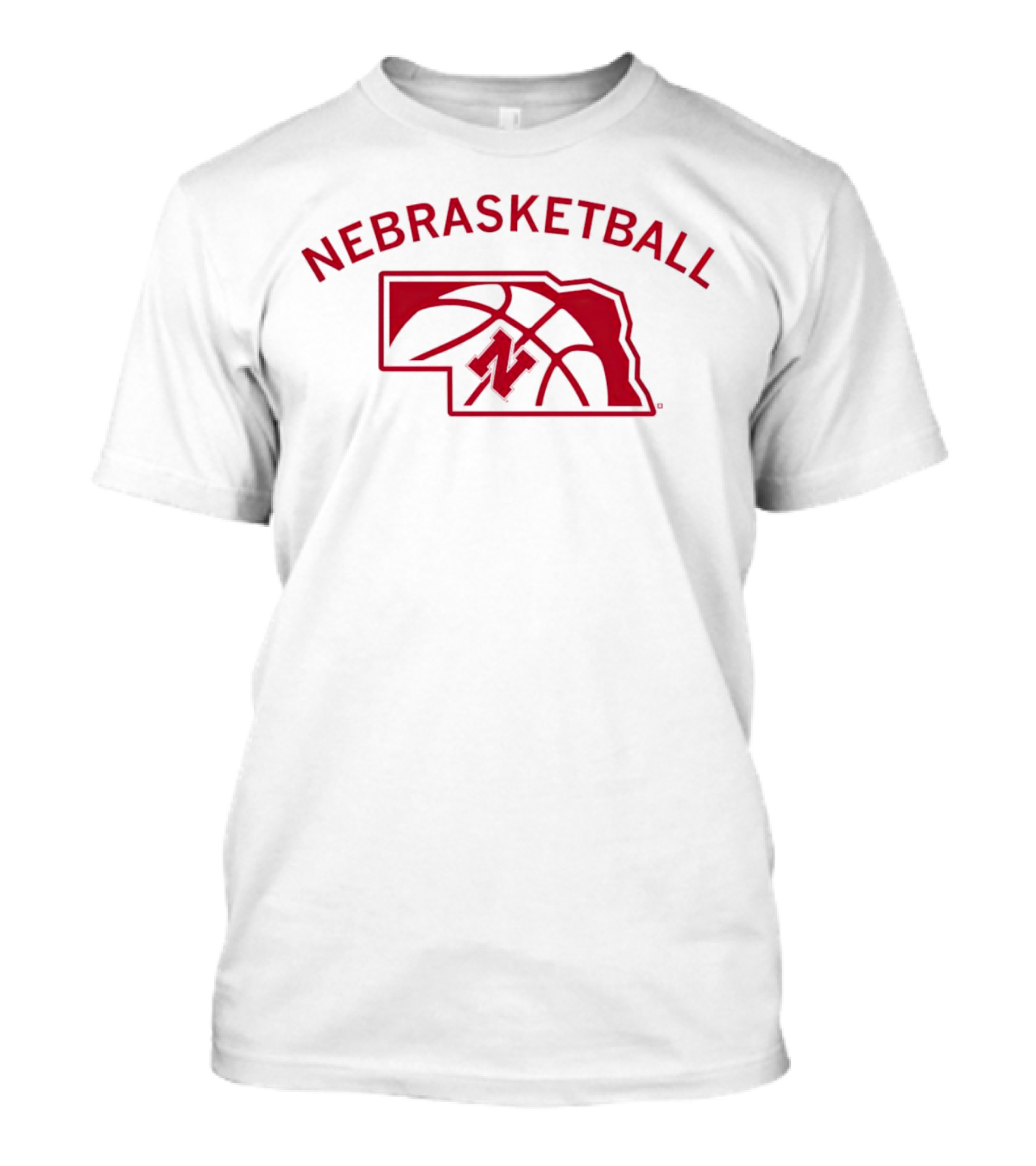 Nebraska Cornhuskers Nebrasketball Basketball State T-Shirt