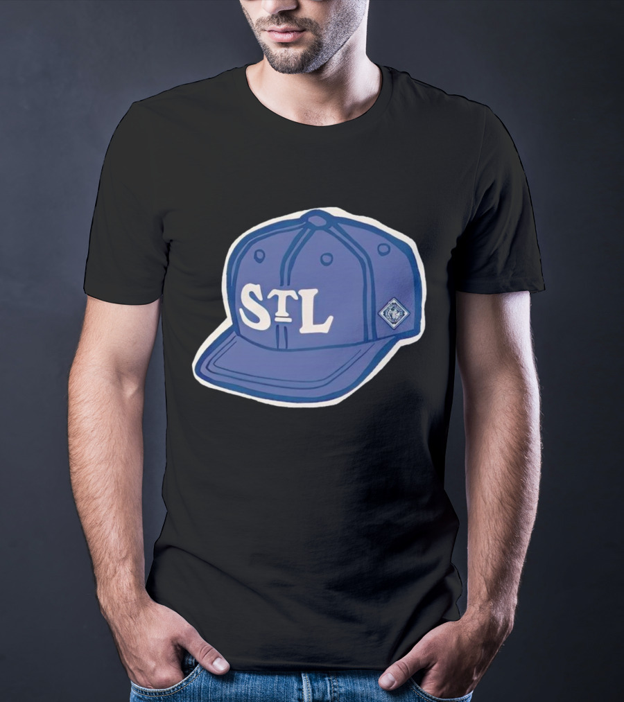 St. Louis Stars STL Negro Leagues Baseball Cap Insignia T-Shirt