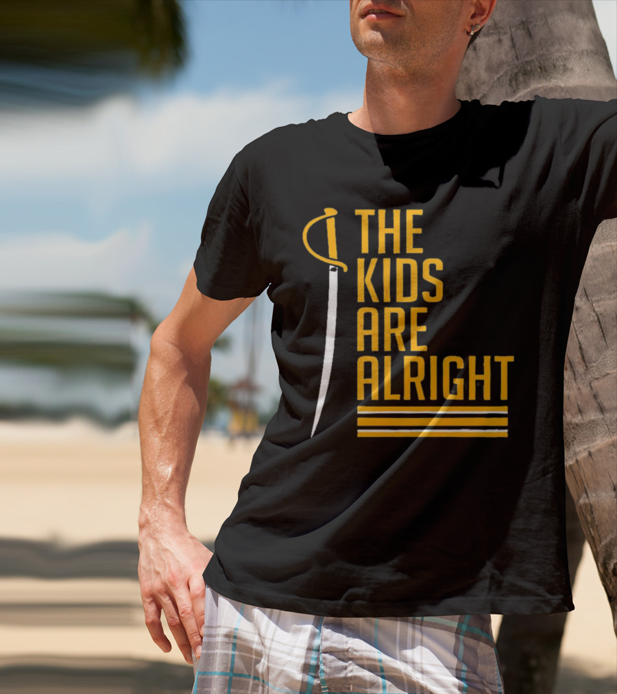 The Kids Are Alright Buffalo Sabres Sword And Stripe T-Shirt