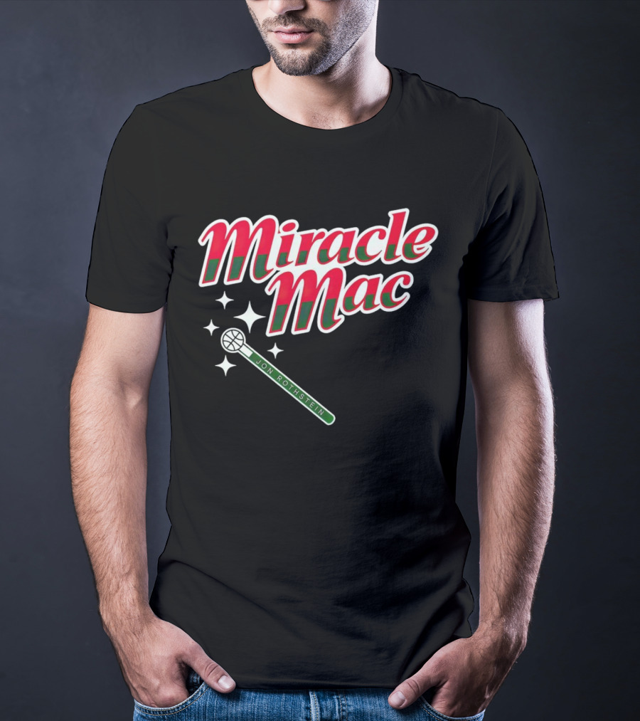 Jon Rothstein Miracle Mac Magic Basketball Stars T-Shirt