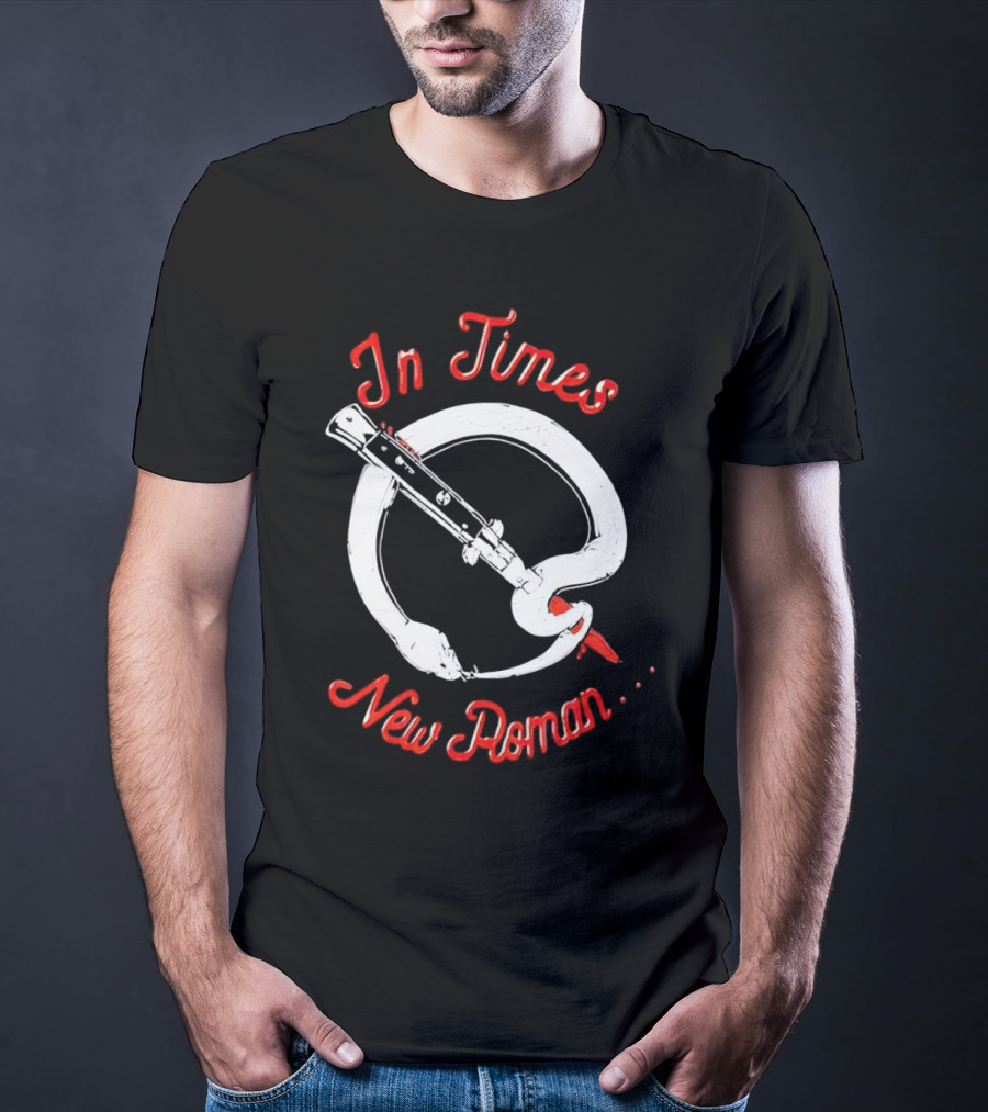 In Times New Roman Q Snake T-Shirt