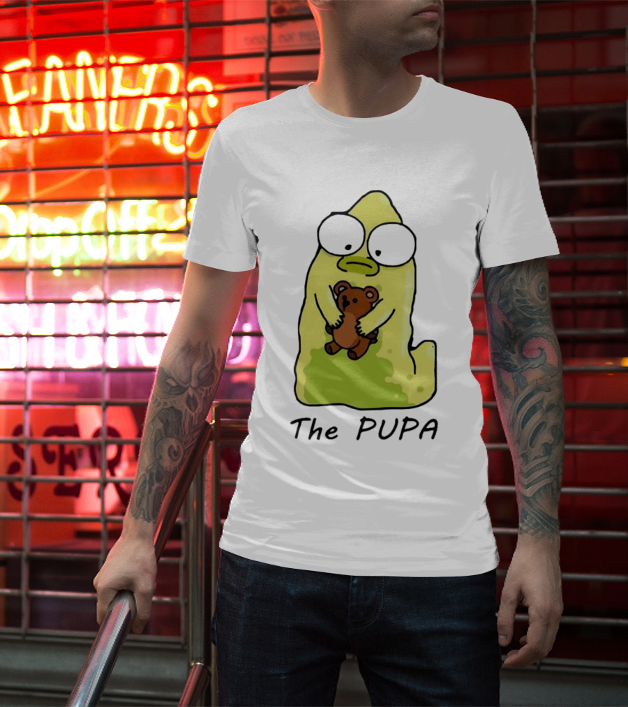 The Pupa Holding Teddy Bear Solar Opposites T-Shirt