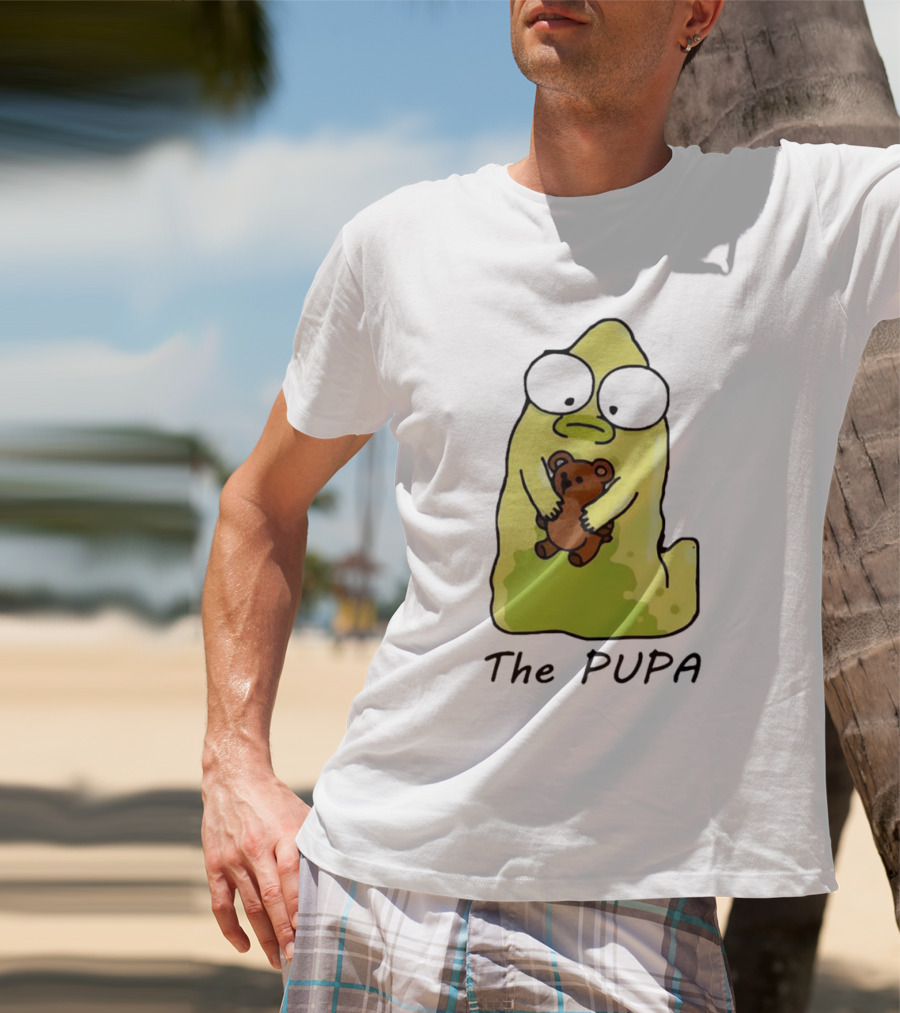 The Pupa Holding Teddy Bear Solar Opposites T-Shirt