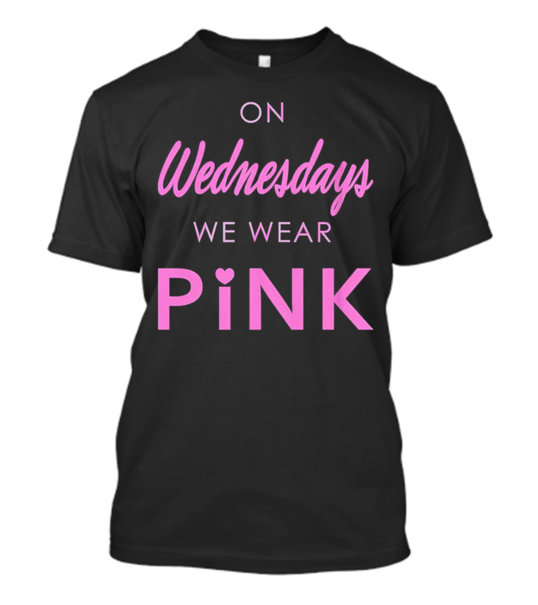 On Wednesdays We Wear Pink Mean Girls Movie T-Shirt