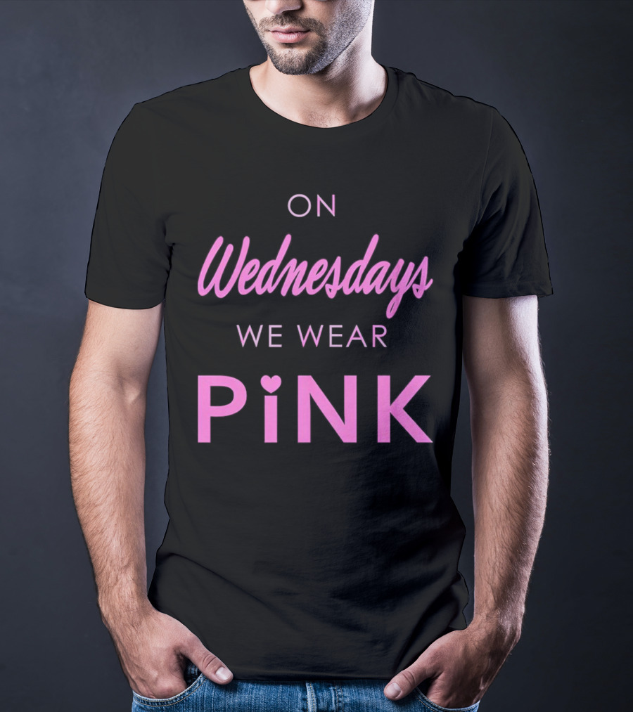 On Wednesdays We Wear Pink Mean Girls Movie T-Shirt