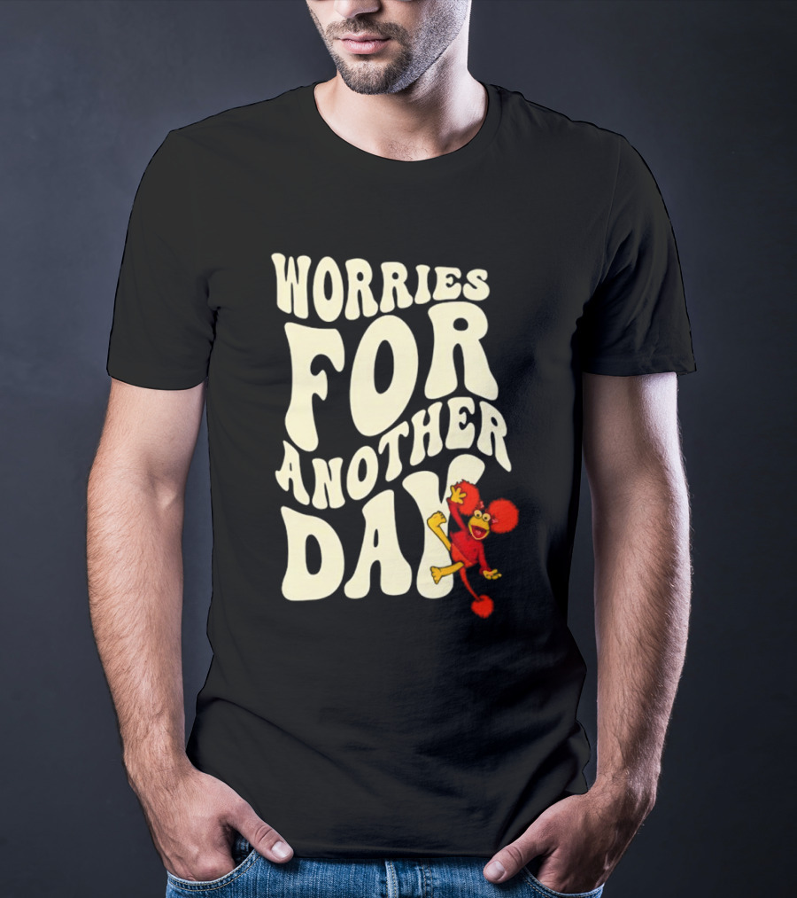 Fraggle Rock Worries For Another Day Red Muppet Character T-Shirt