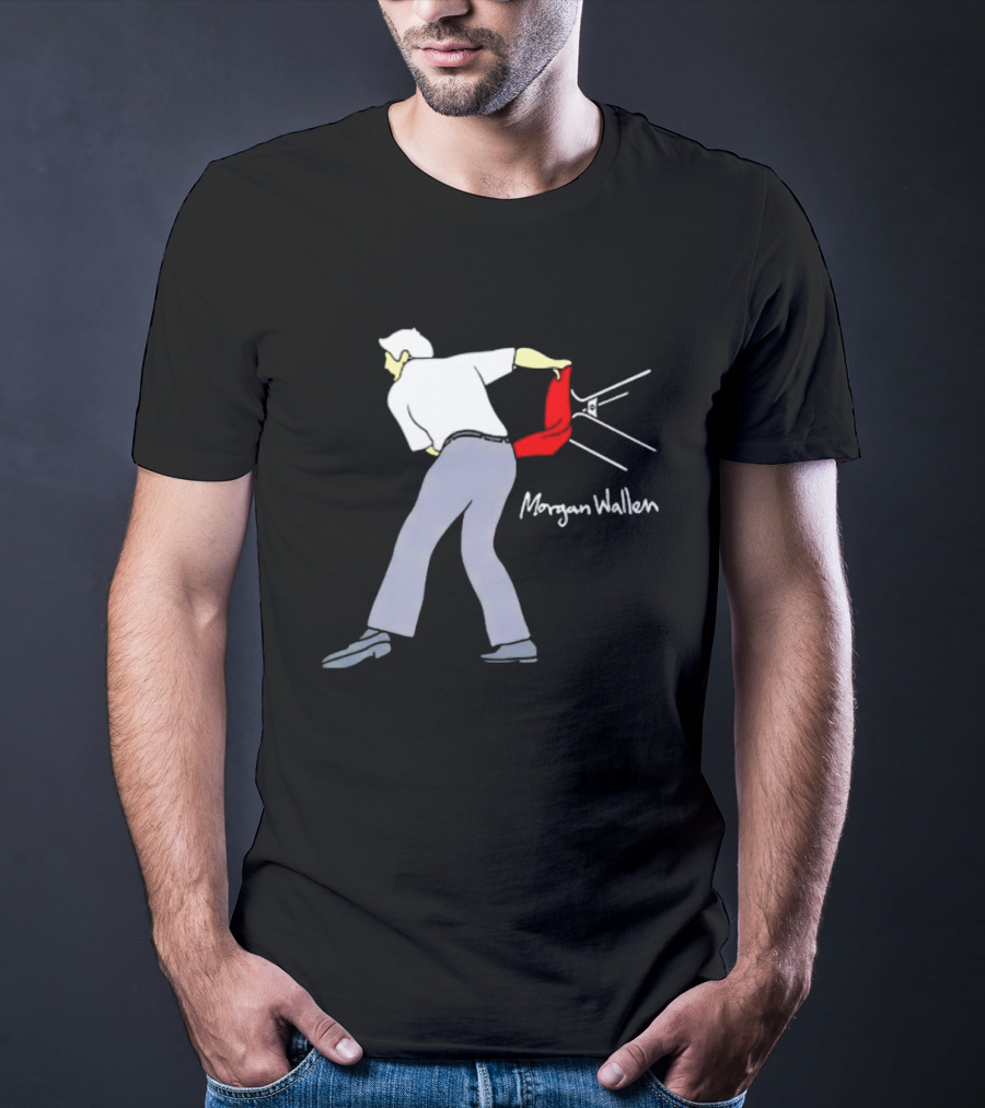 Morgan Wallen Indiana Basketball Coach Strip Technique T-Shirt