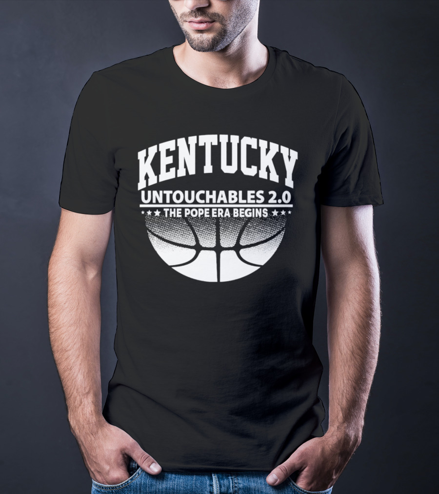 Kentucky Untouchables 2.0 The Pope Era Begins Basketball T-Shirt