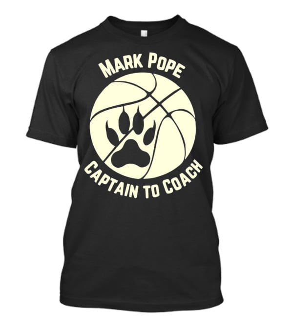 Mark Pope Captain To Coach Kentucky Basketball Legend T-Shirt
