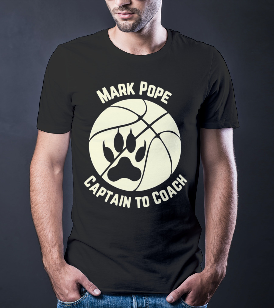 Mark Pope Captain To Coach Kentucky Basketball Legend T-Shirt
