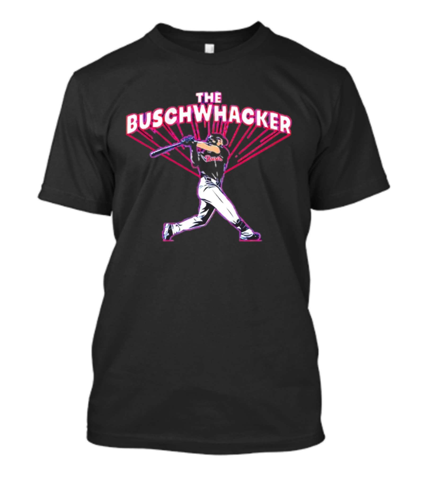 The Buschwhacker Baseball Swing T-Shirt