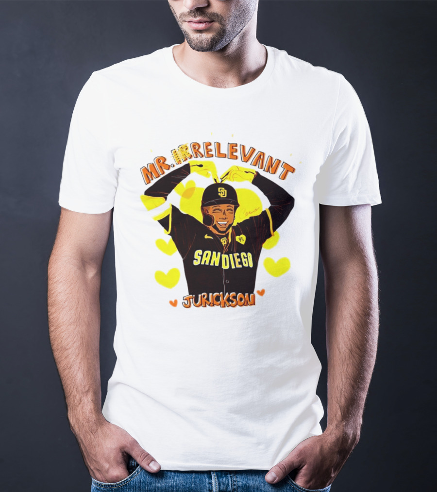 Mr Relevant Jurickson San Diego Baseball Hearts T-Shirt