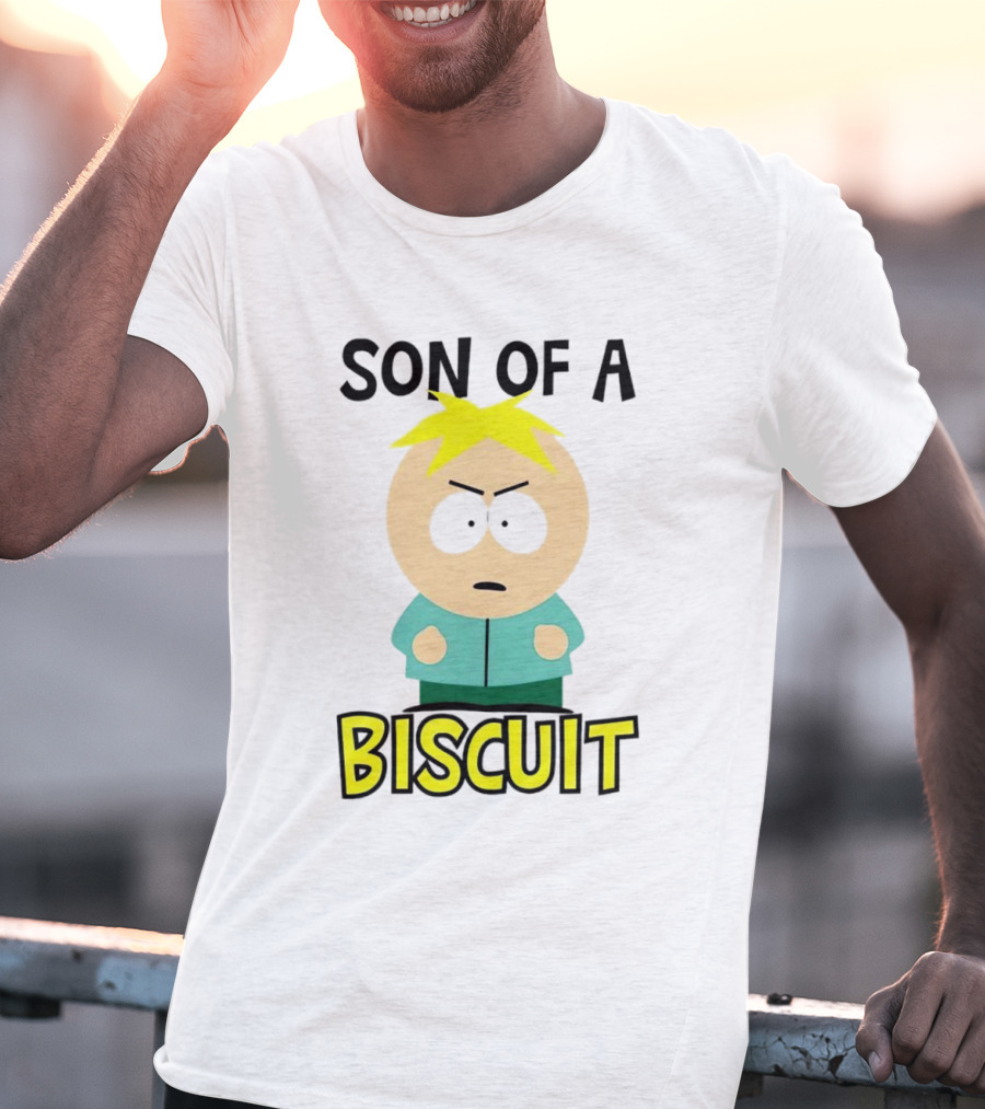 South Park Son Of A Biscuit Butters Meme T-Shirt