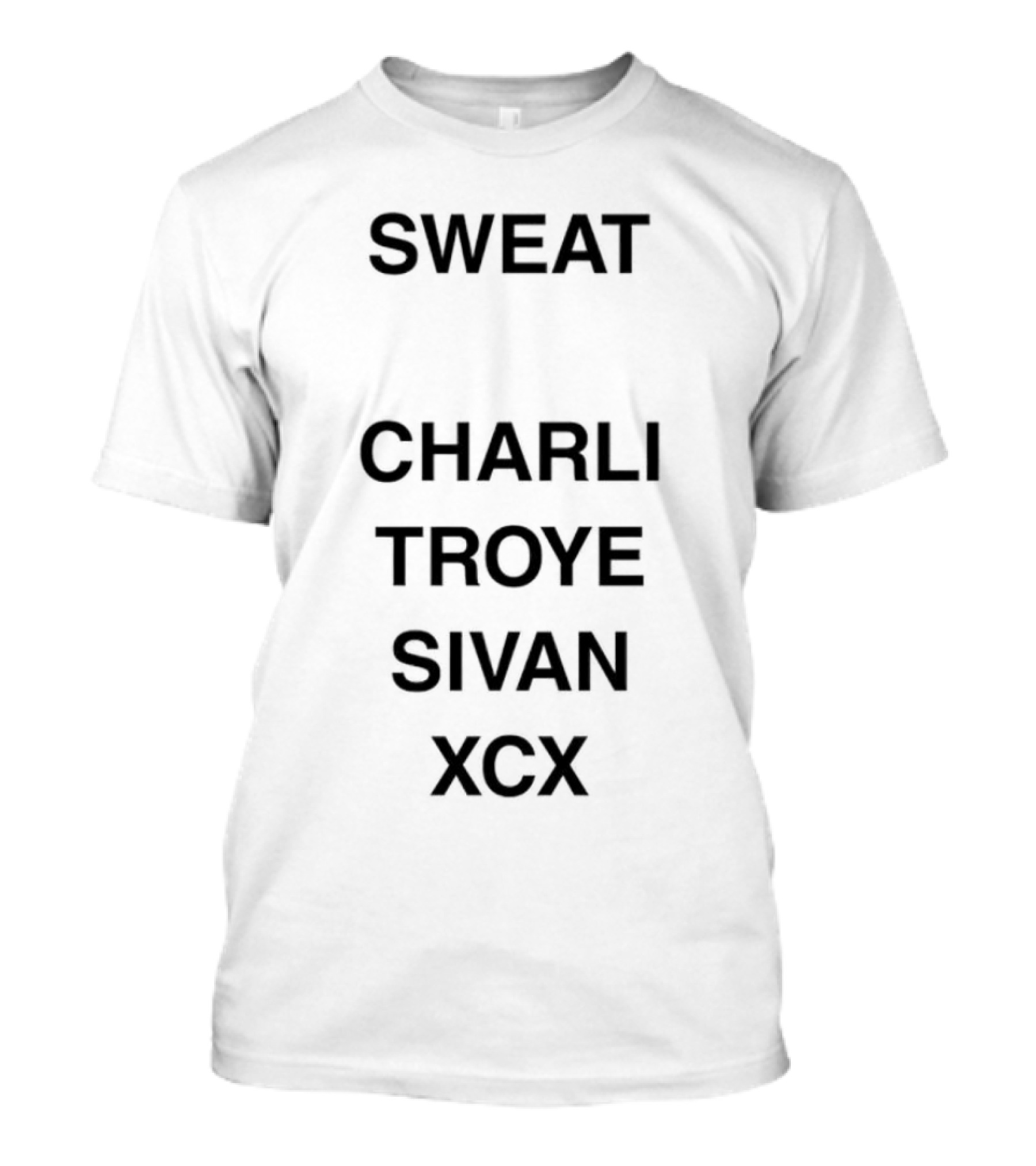 Sweat Charli Troye Sivan XCX Collaboration T-Shirt