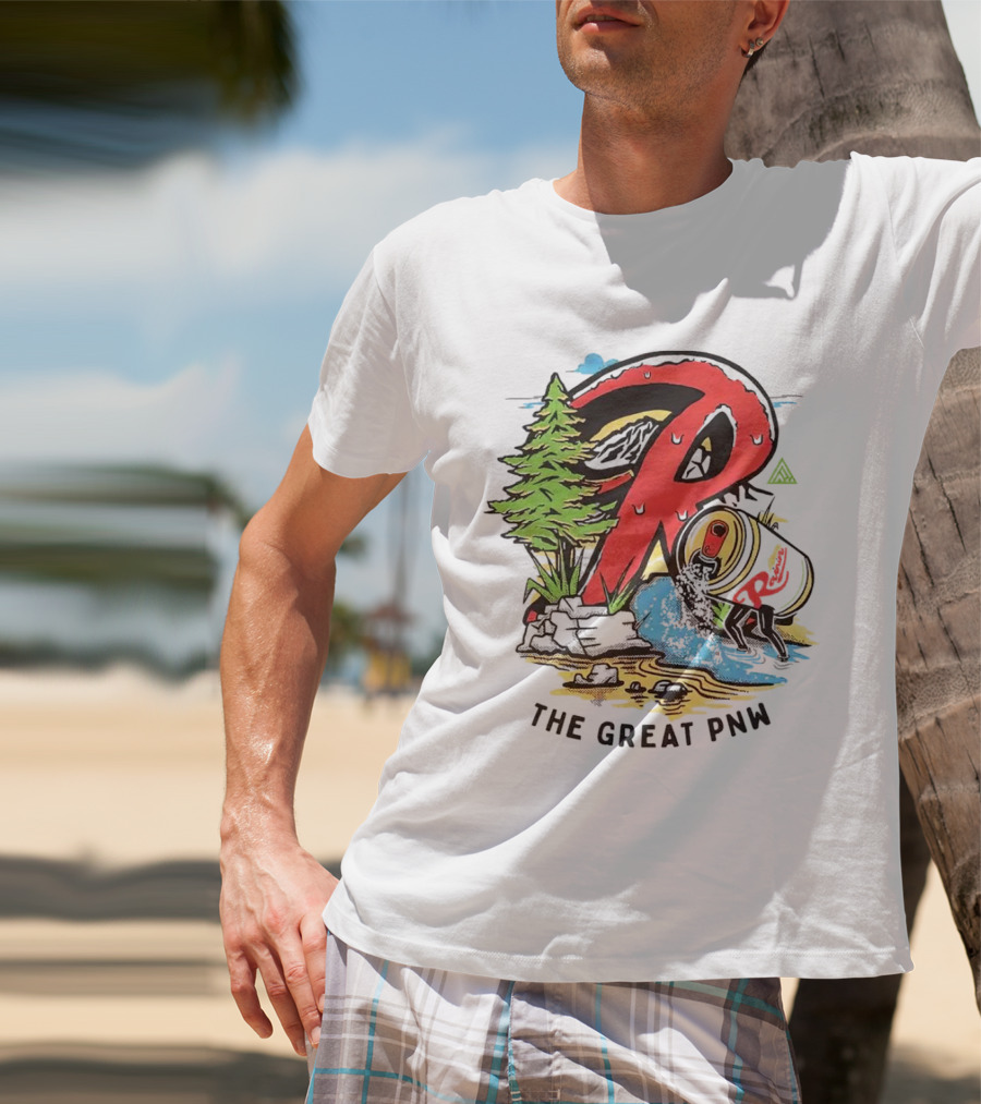 Rainier Beer The Great PNW Adventure Refresh T-Shirt
