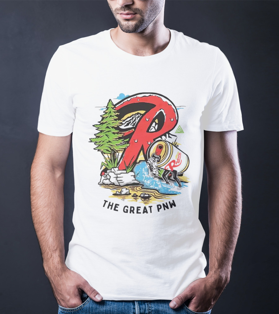 Rainier Beer The Great PNW Adventure Refresh T-Shirt