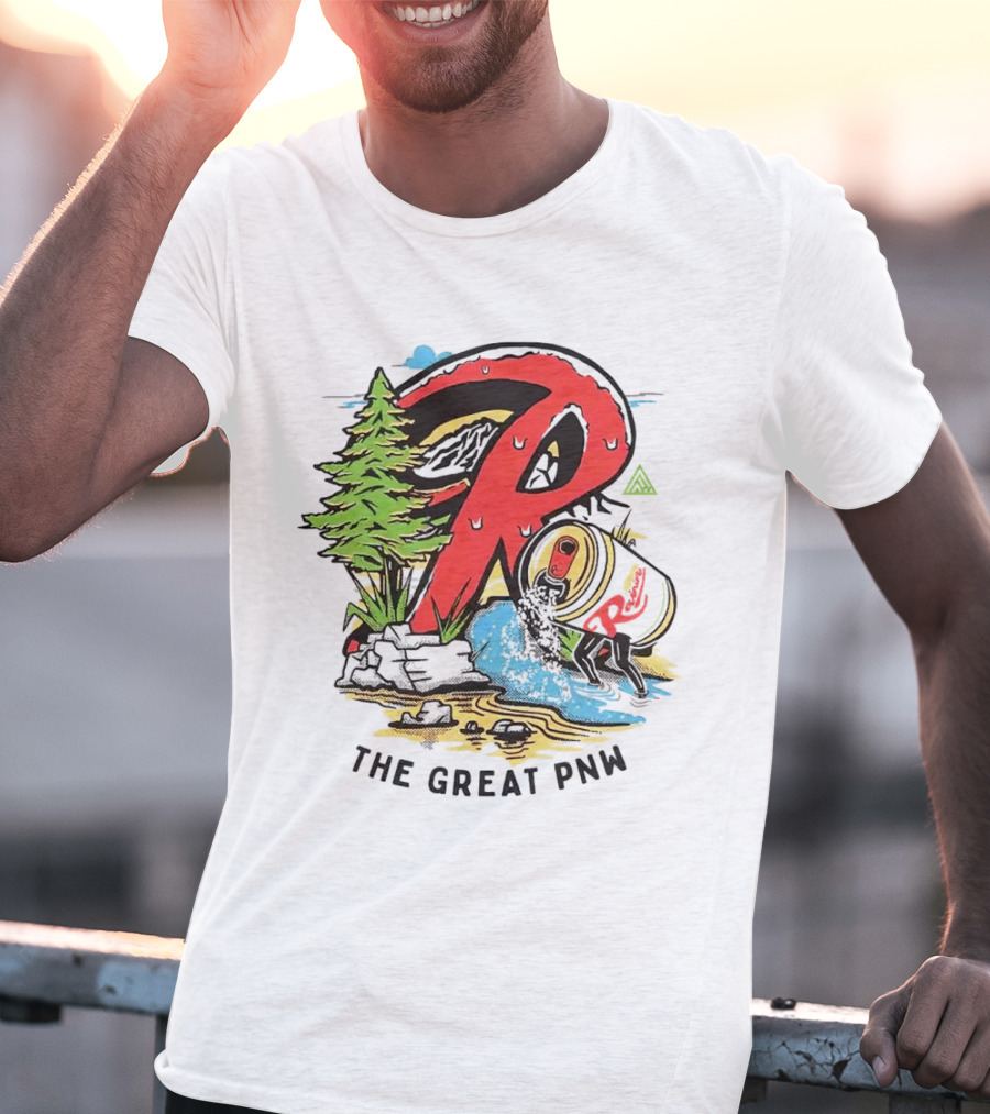 Rainier Beer The Great PNW Adventure Refresh T-Shirt