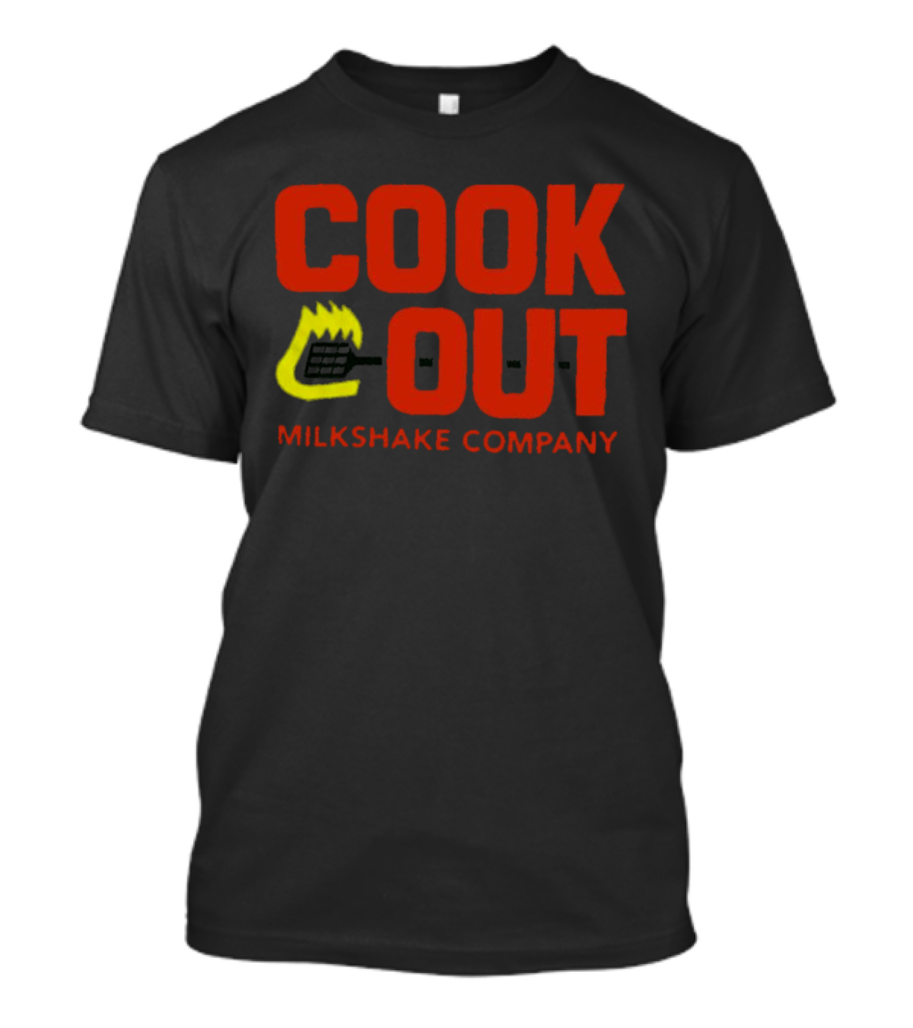 Cook Out Milkshake Company Grilled Flame T-Shirt