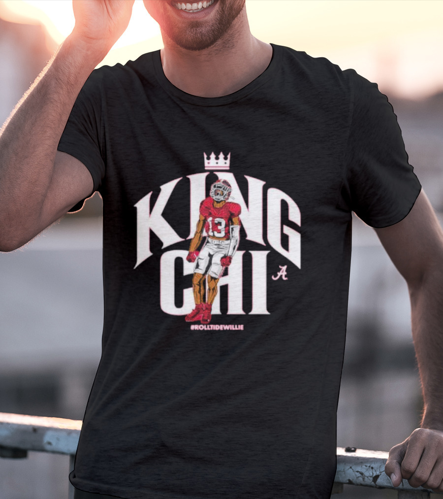 King Chi #RollTideWillie Alabama Crimson Tide T-Shirt