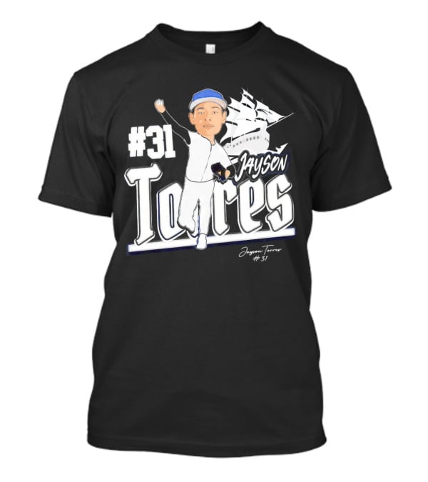 Jayson Torres #31 Seton Hall Pirates Baseball Signature T-Shirt