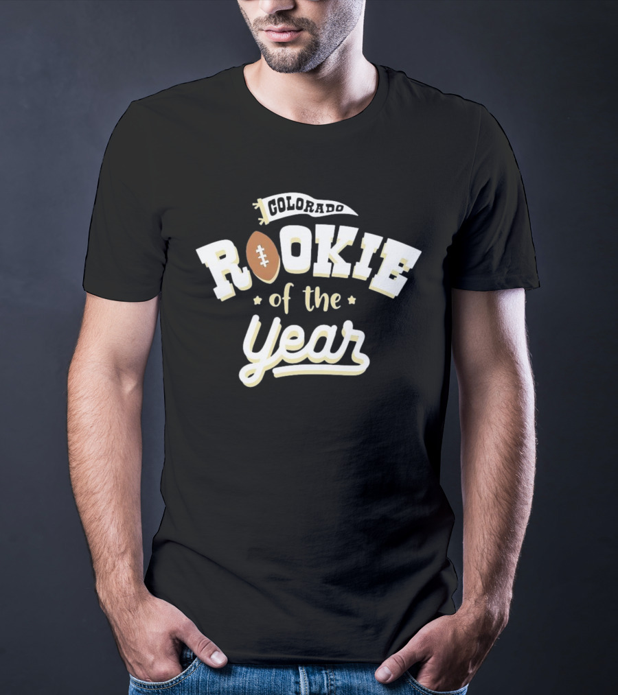 Colorado Rookie Of The Year Football T-Shirt