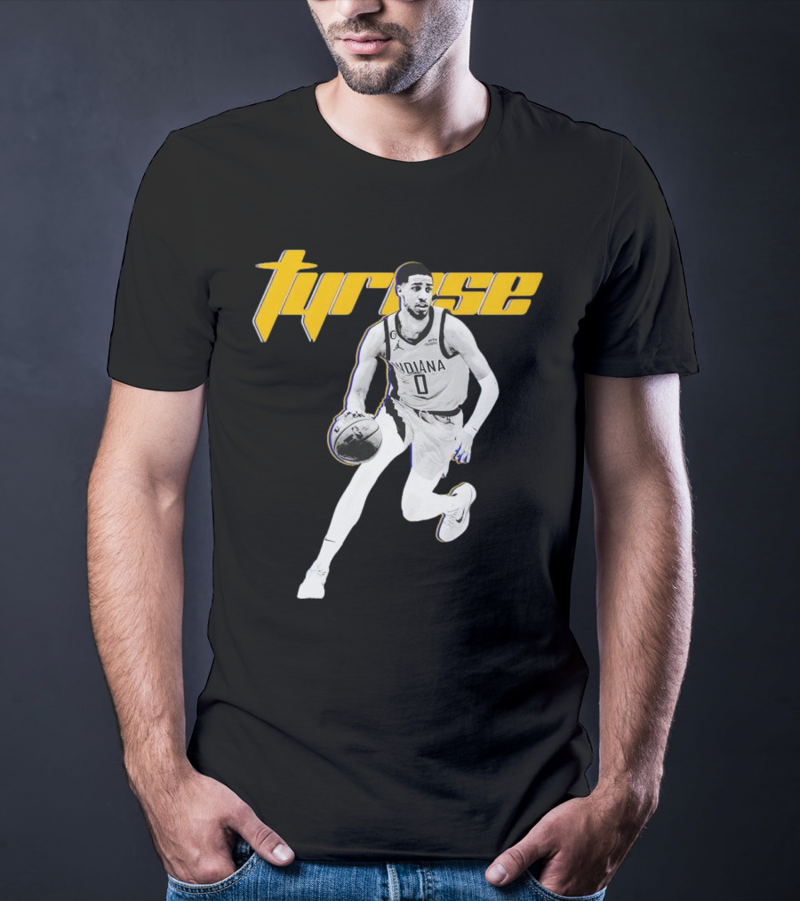Tyrese Haliburton 0 Indiana Pacers Basketball Player T-Shirt