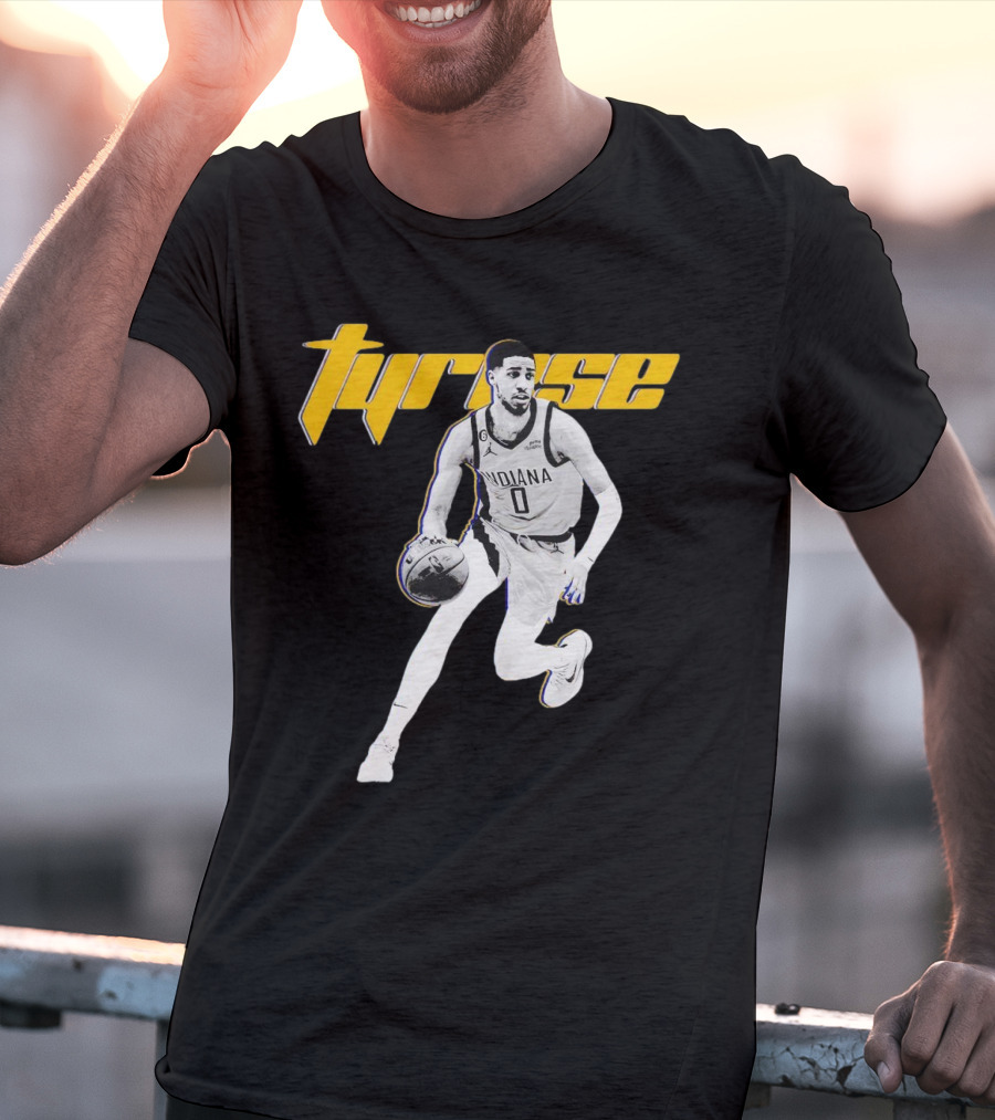 Tyrese Haliburton 0 Indiana Pacers Basketball Player T-Shirt