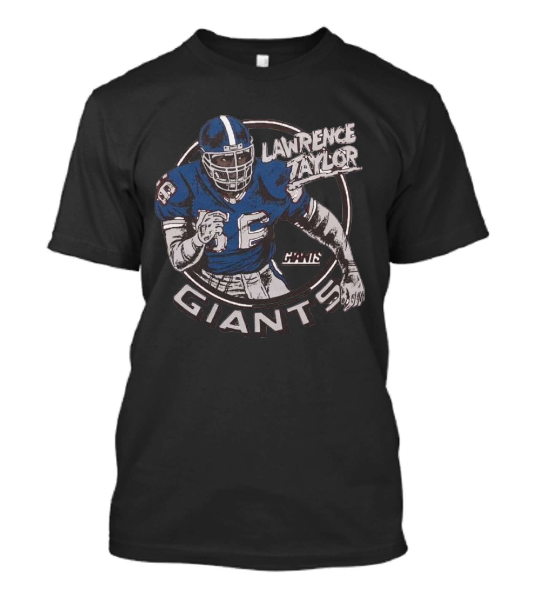 New York Giants Lawrence Taylor Giants Circle T-Shirt