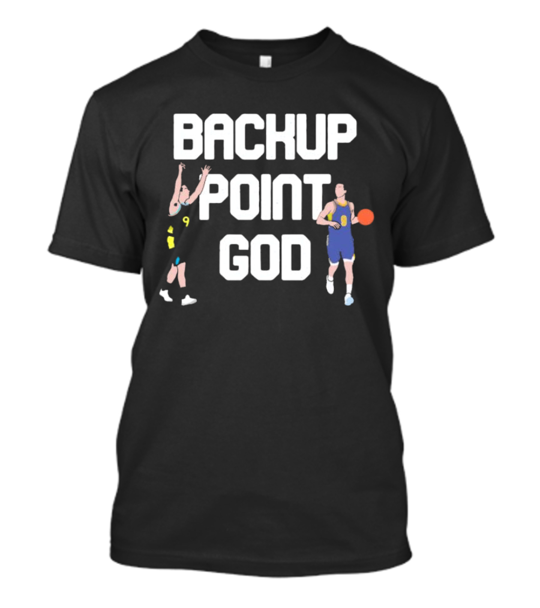 Backup Point God Indiana Pacers Basketball TJ McConnell T-Shirt