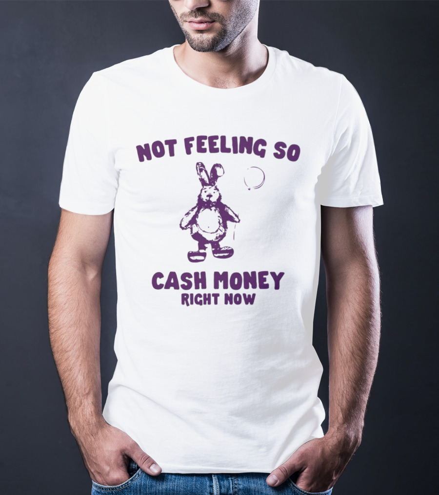 Bunny Not Feeling So Cash Money Right Now T-Shirt