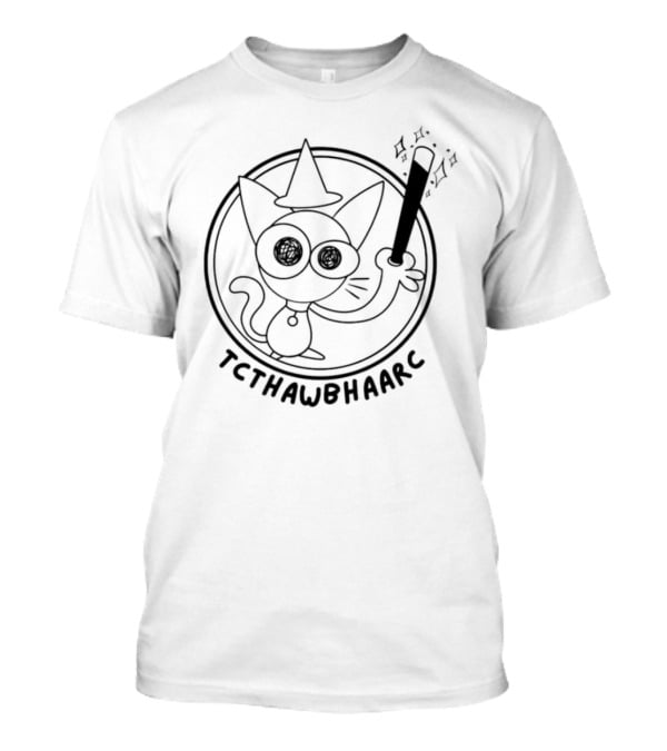TCTHAWBHAARC Cat Wizard Magic Wand T-Shirt