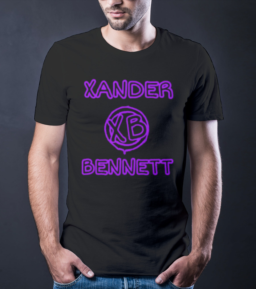 Xander Bennett XB Drip Neon Circle T-Shirt