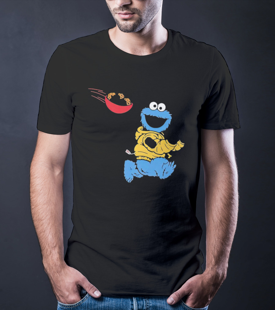 Catch Monster Chasing Cookie Bowl T-Shirt