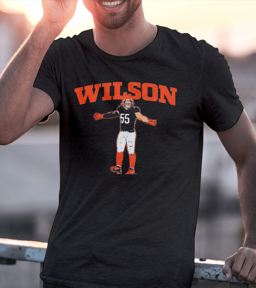 Wilson 55 Cincinnati Bengals Football Hero T-Shirt